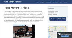 Desktop Screenshot of pianomoversportland.com
